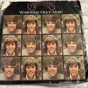 Carpenters Yesterday Once More 45‎ RPM Vinyl Record A&M Records AM 1446